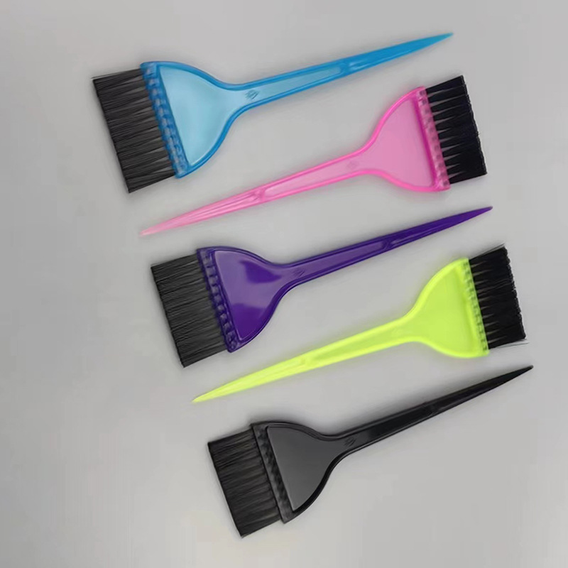 Hair dyeing brush hair salon hair treatment tools hair care picking and dyeing soft hair brush barber shop hairdressing single-sided brush hair dyeing brush