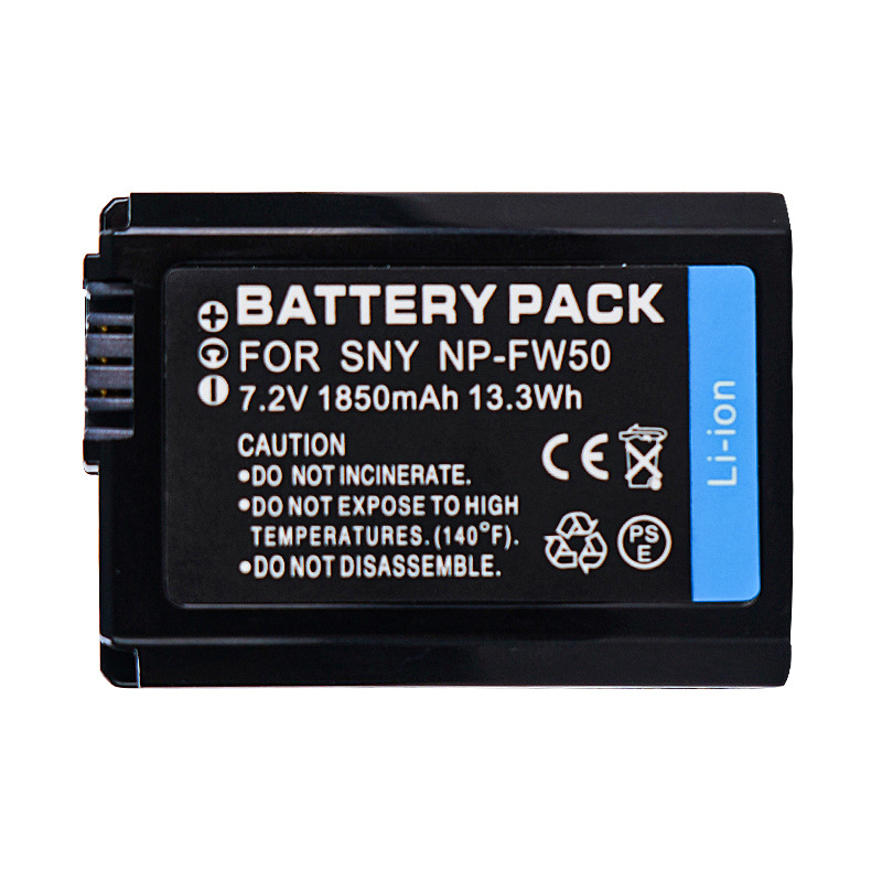 NP-FW50 camera battery for Sony a6400 a6000 zve10 a6300 a 7 m2 r2 a6100