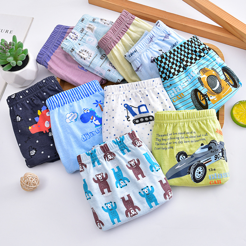 Single Special Offer Children's Underwear Boys' Briefs Cartoon Cotton Underwear Cotton Underwear Children's Underwear