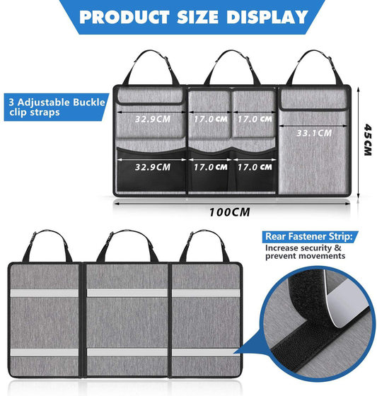 Cross-border car storage bag car trunk storage bag storage bag trunk hanging bag car hanging bag