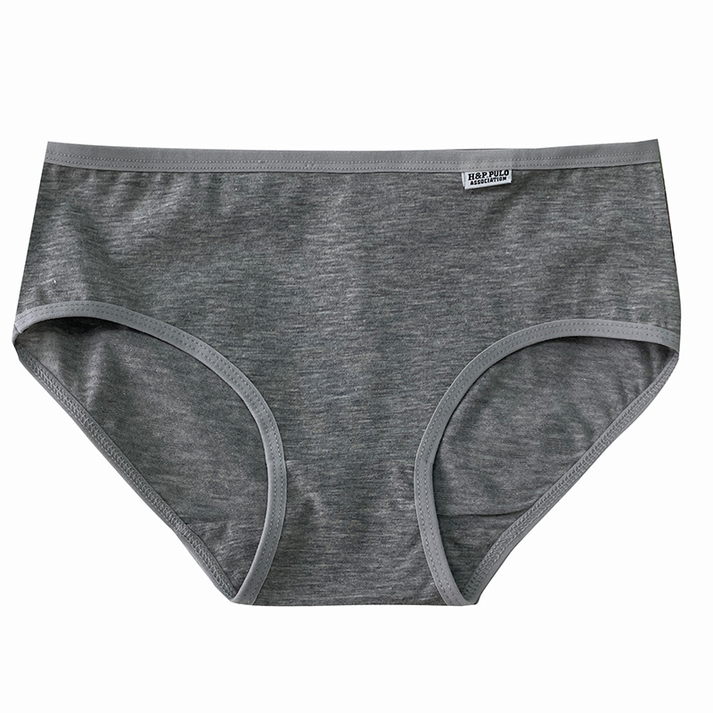 Panties ladies cotton wholesale A001 ladies underwear solid color girl briefs low waist cotton underwear female students