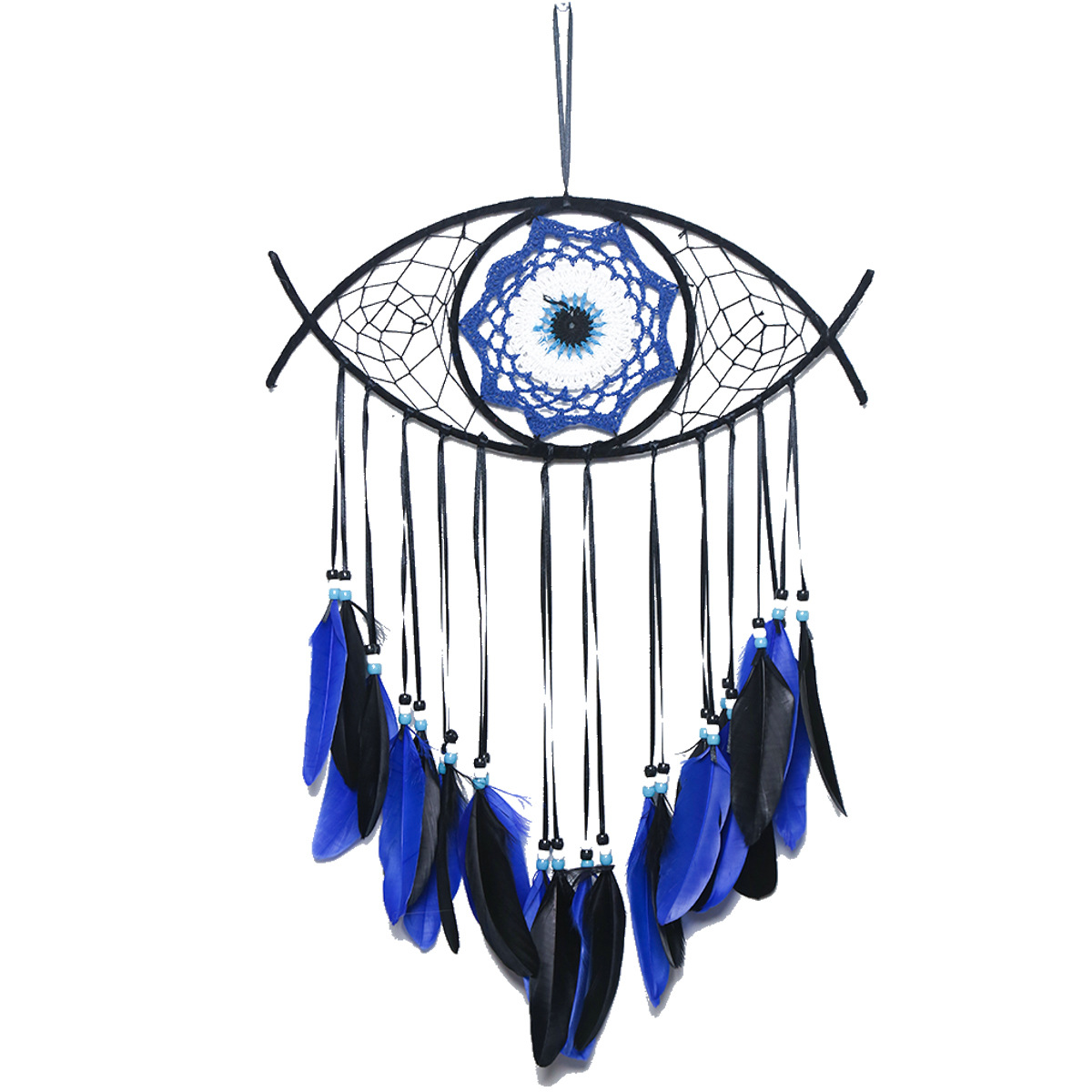 Decorative evil eyes dream catcher feather hand-woven crafts dream catcher pendant cross-border hot sale dream catcher