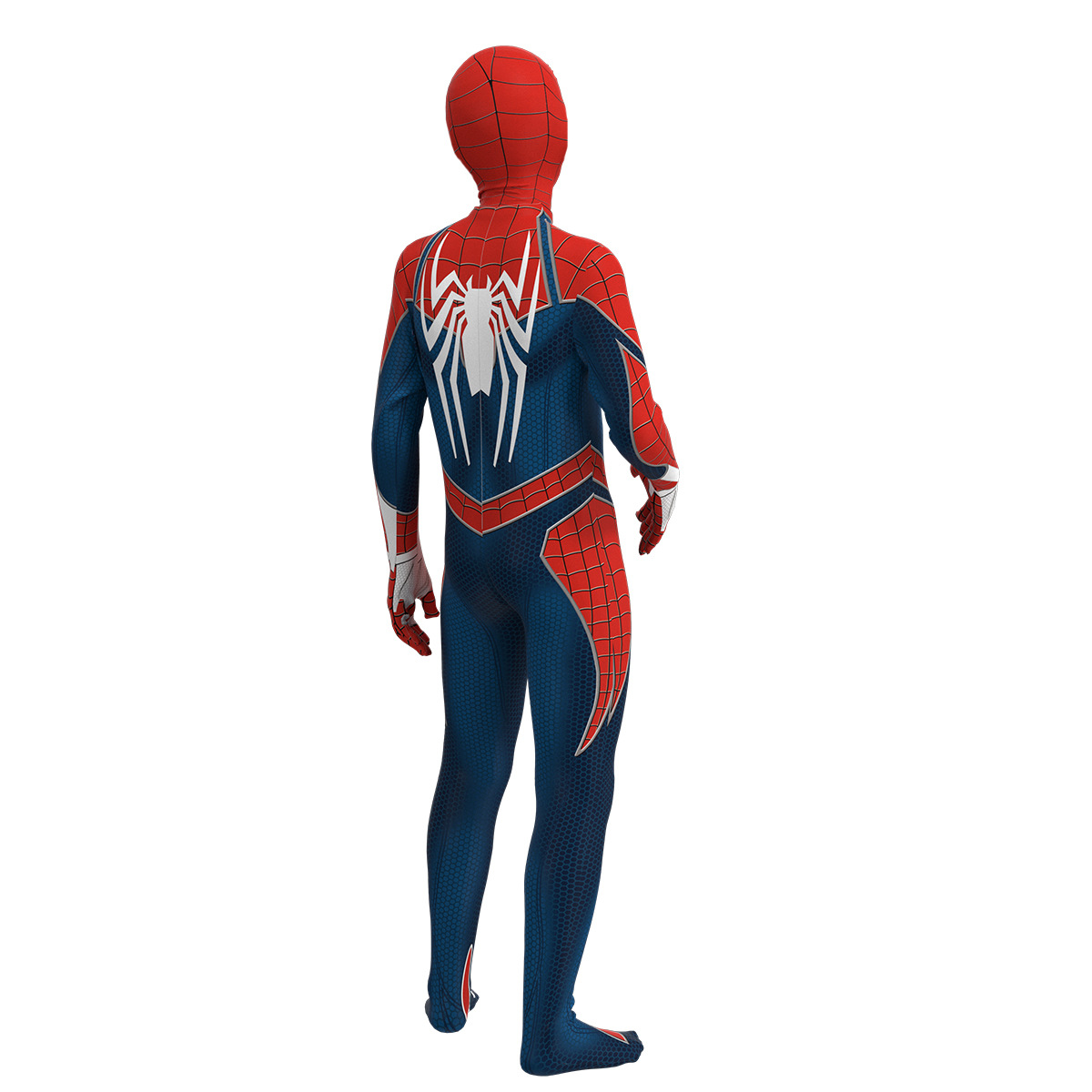White Spider-Man clothes children Boy Cartoon Summer boy clothing quick-drying toy tight jumpsuit suit