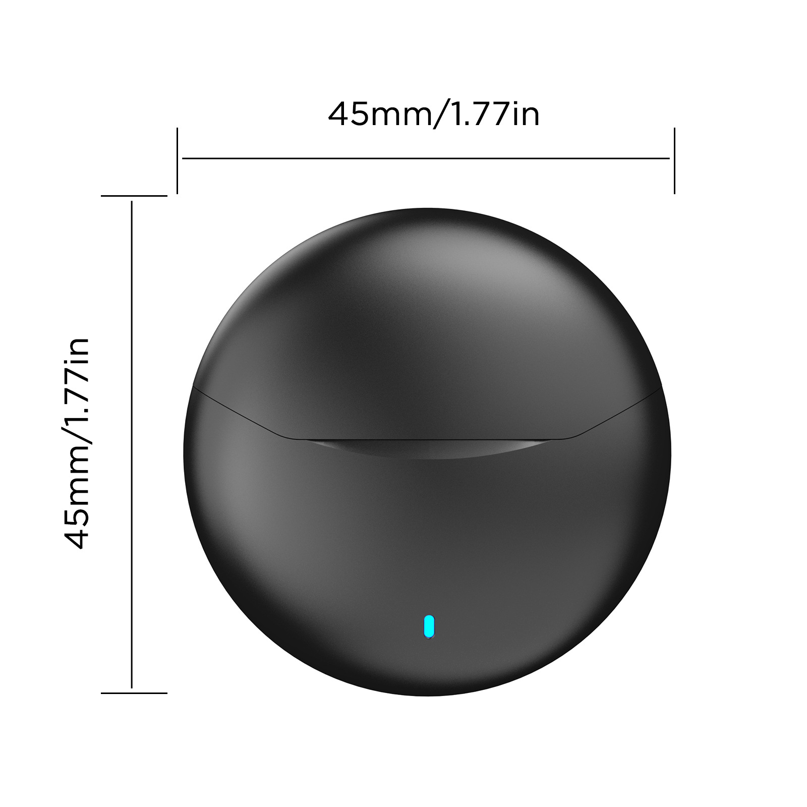 New cross-border TWS Bluetooth headset macaron ProMax frosted color wireless Bluetooth headset Pro 6