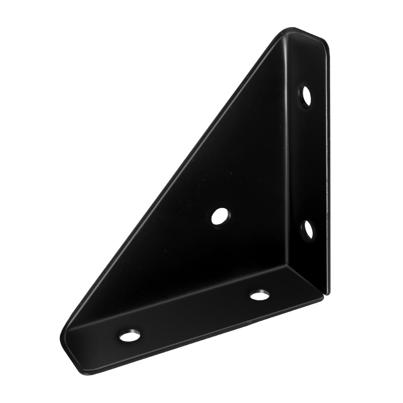 Thickened three-sided angle code fixed 90 degree right angle bracket angle iron cabinet hanging code partition reinforcement artifact layer plate holder