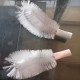 Flat head barrel brush head flat