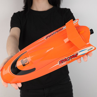 2022 water high-speed speedboat remote control boat children's electric remote control sailing toy wholesale jet large turbojet ship model