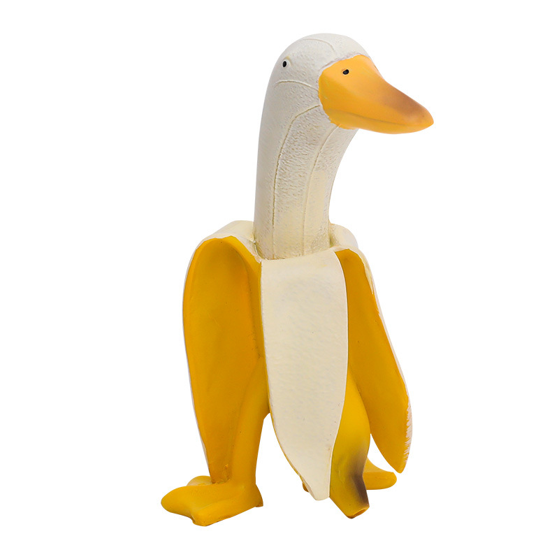 瞅你咋地香蕉鸭~搞怪摆件香蕉鸭子创意装饰摆拍道具送朋友礼物