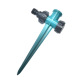 Green plastic pin