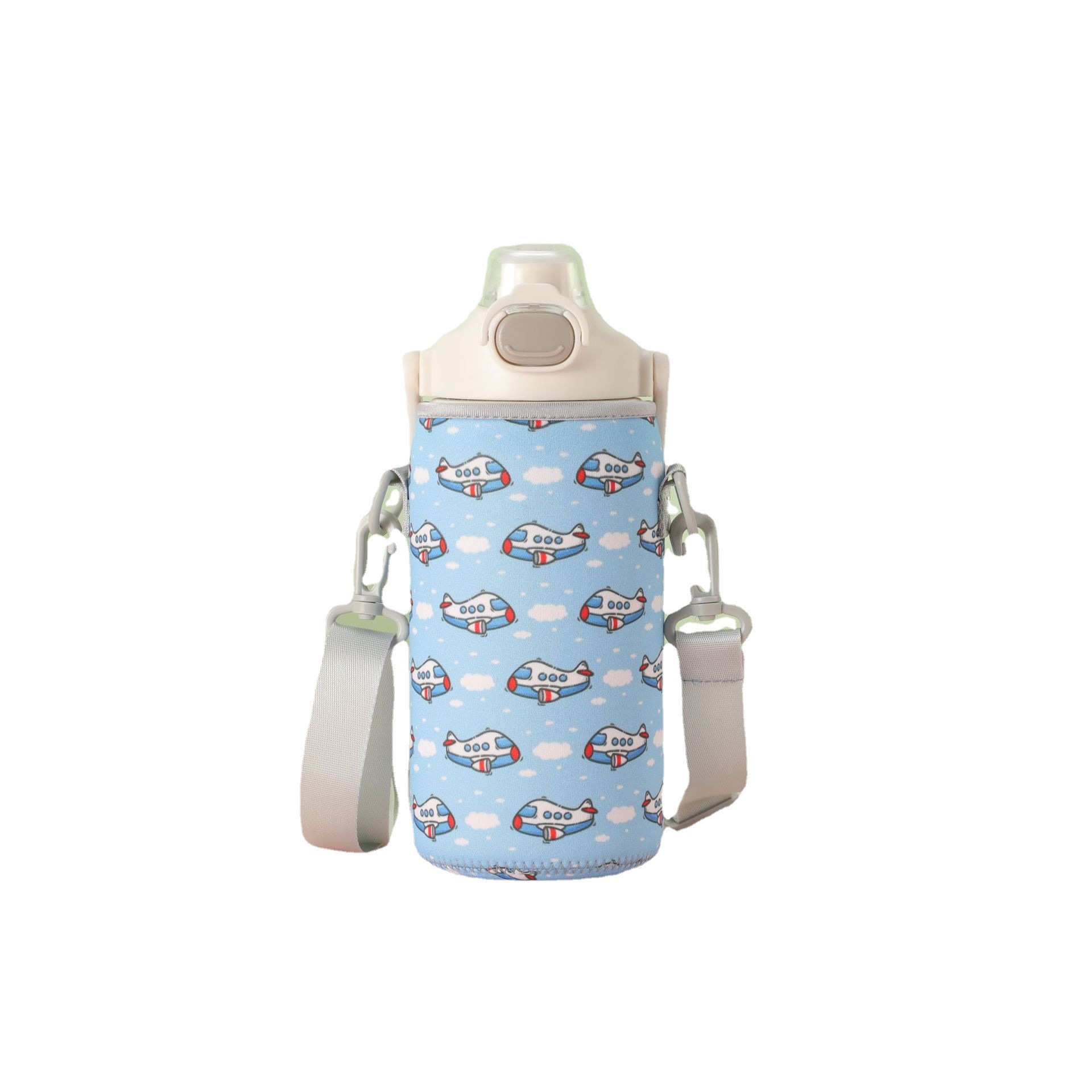 Wholesale large capacity thermal insulation kettle set 1200/1500ml Thermos cup cup set large capacity Cup protective cover