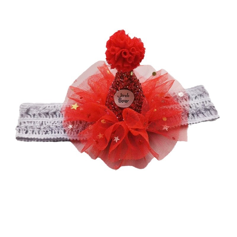 TZ Korean Style Children's Hair Accessories Baby Girl Princess Hair Accessories Super Fairy Baby Hair Belt Treasure One Hundred Days Banquet Gift One Year Old Headwear
