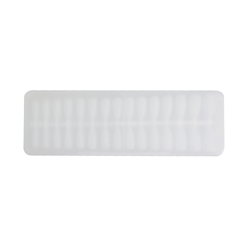 Nail half stickers wear seamless frosted carving-free ultra-thin extended short flat arc nail salon special wholesale patch
