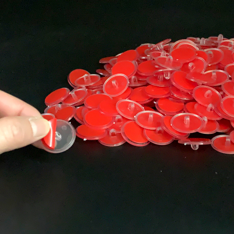 Ceiling decorative disc hook invisible transparent sticky hook ceiling strong seamless ceiling suction cup 2.2cm wholesale
