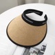 [Letter Straw] hairband-khaki