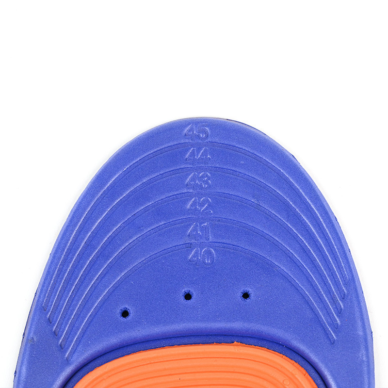 EVA shock absorption insoles with holes breathable cloth military training autumn and winter comfortable men's sports running insoles wholesale