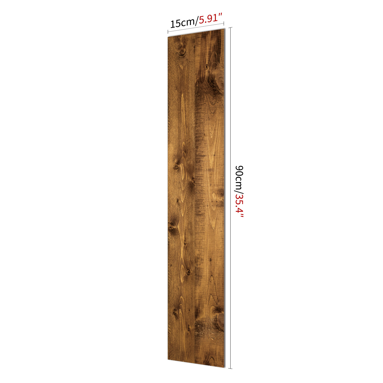 American Style Wood Grain Floor Sticker Thickened Frosted Non-Slip Home Living Room Bedroom Floor Tile Renovation Sticker Waterproof