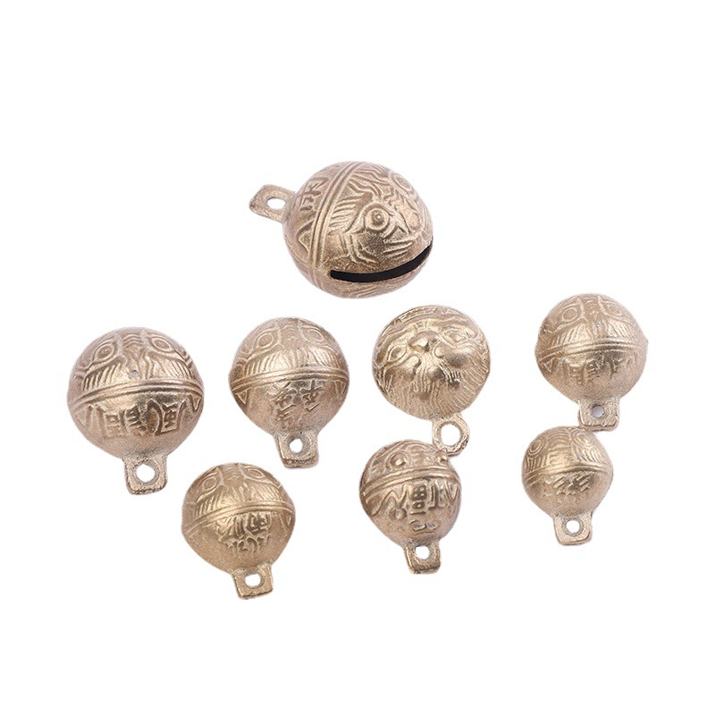 Hanging Ornaments Tiger Head Bell Bell Wind Bell Accessories Cattle, Sheep and Dog Bell Pet Bell Festival Decoration Copper Bell