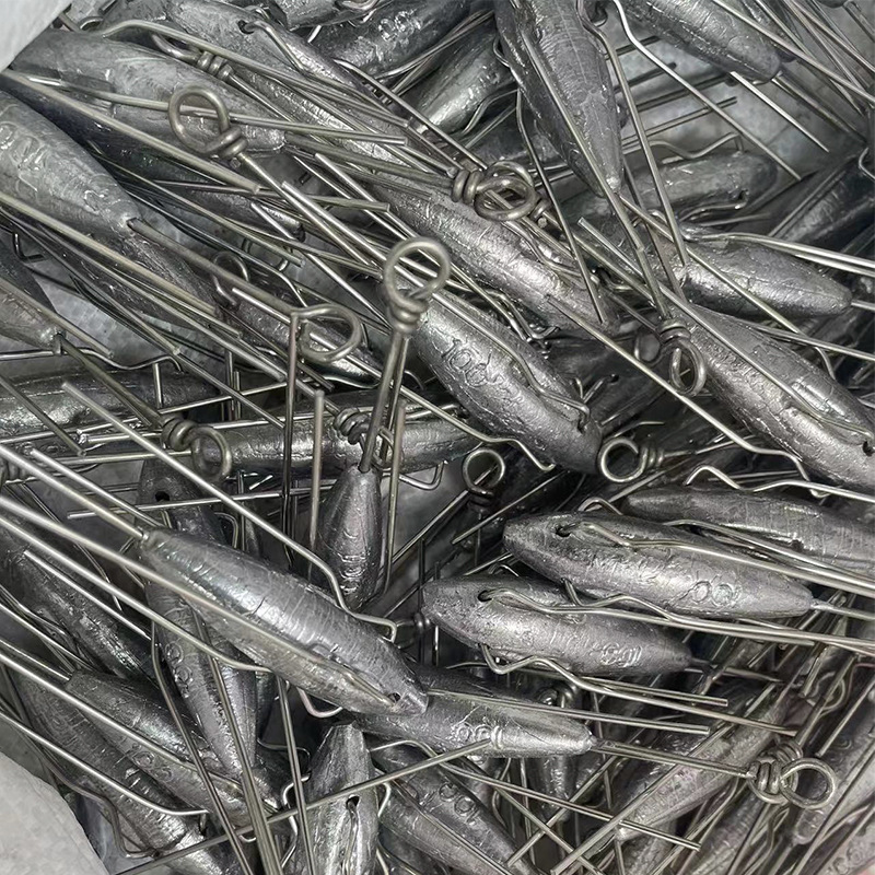 Factory accessories wholesale reverse fishing lead sea pole Luya fishing pendant sea fishing anchor fish anti-hanging bottom lead pendant reverse fishing lead pendant