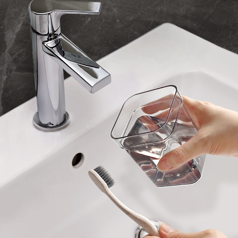 Dust-proof Washing Cup Toothpaste Toothbrush Storage Rack Household Gargle Cup Set Toothbrush Cup Dormitory Toothbrush Holder Toothbrush Holder