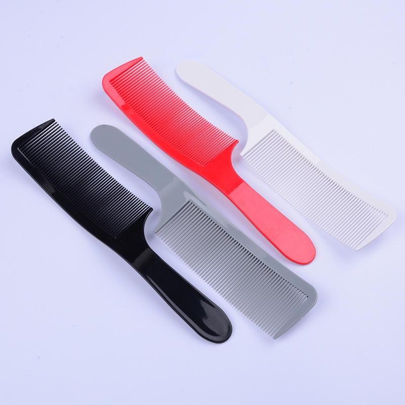 Men's hair clipper S-shaped hair clipper arc comb round head flat comb curved comb hair salon flat head hair decoration