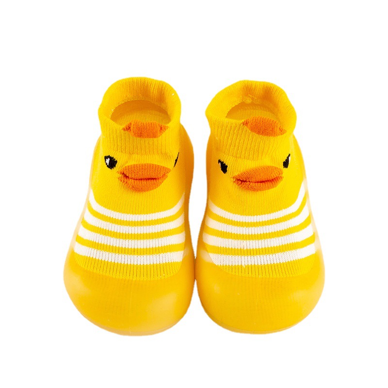 Little Yellow Duck Baby Toddler Shoes Women's Baby Spring and Autumn Soft-soled Men's Baby Shoes Non-slip Children's Floor Socks Indoor Socks Shoes