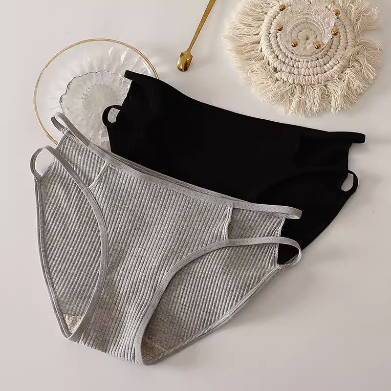 Women's underwear, thin cotton student cotton low waist Korean style Japanese sexy cute girl girl briefs
