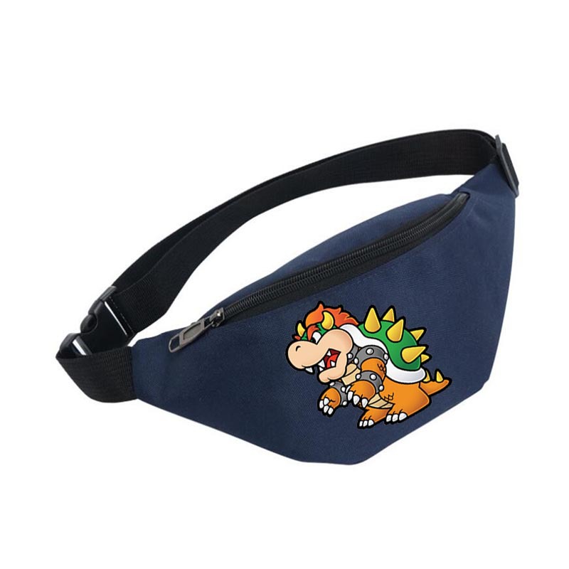 Game Mario Super Mary Waist Bag Men's and Women's Sports Satchel Mobile Phone Bag Multifunctional Cartoon Waist Bag Coin Purse