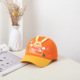 Cloth-color matching happy rabbit-orange