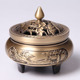 Mirage carved three-legged furnace 22 lid optional