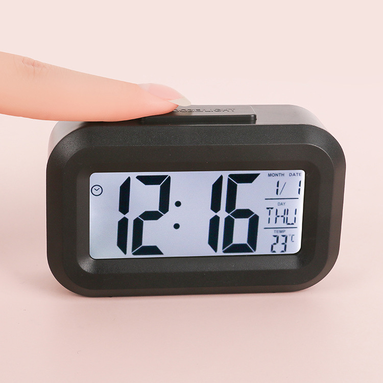 Multifunctional timer household electronic clock with temperature calendar luminous digital clock student creative gift alarm clock