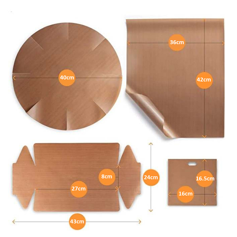 Factory spot non-stick oven liner Teflon mat baking mat oven oilcloth baking tray mat