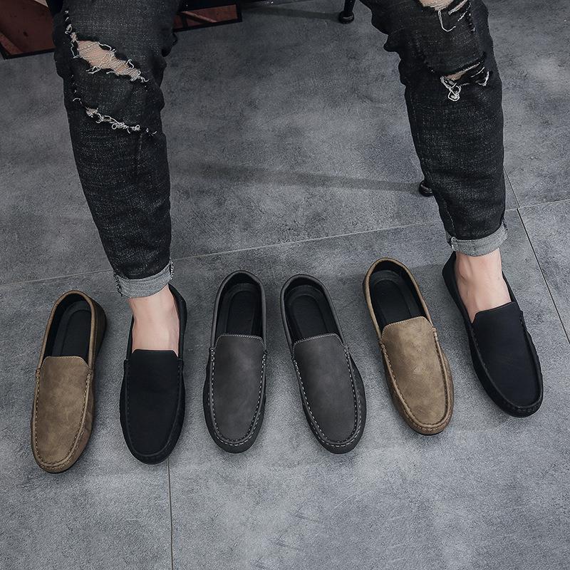 Men's Shoes 2022 Summer New Low Breathable Fashionable Slip-on Casual Men's Shoes Lazy Shoes