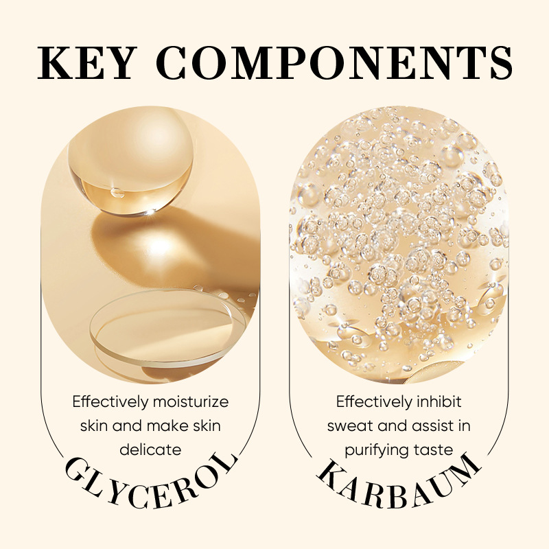 SADOER blue wind chime beads fragrance body lotion refreshing non-stick fragrance small portable ball fragrance antiperspirant wholesale