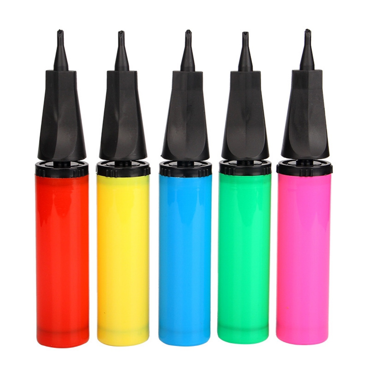 Manual balloon pump two-way hand push pump oblique mouth portable balloon pump air pump toy foot pump wholesale