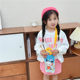 Fashion New Children's Bag Cute Girl Large Capacity Water Cup Canvas Bag High Beauty Value Baby Shoulder Crossbody Bag