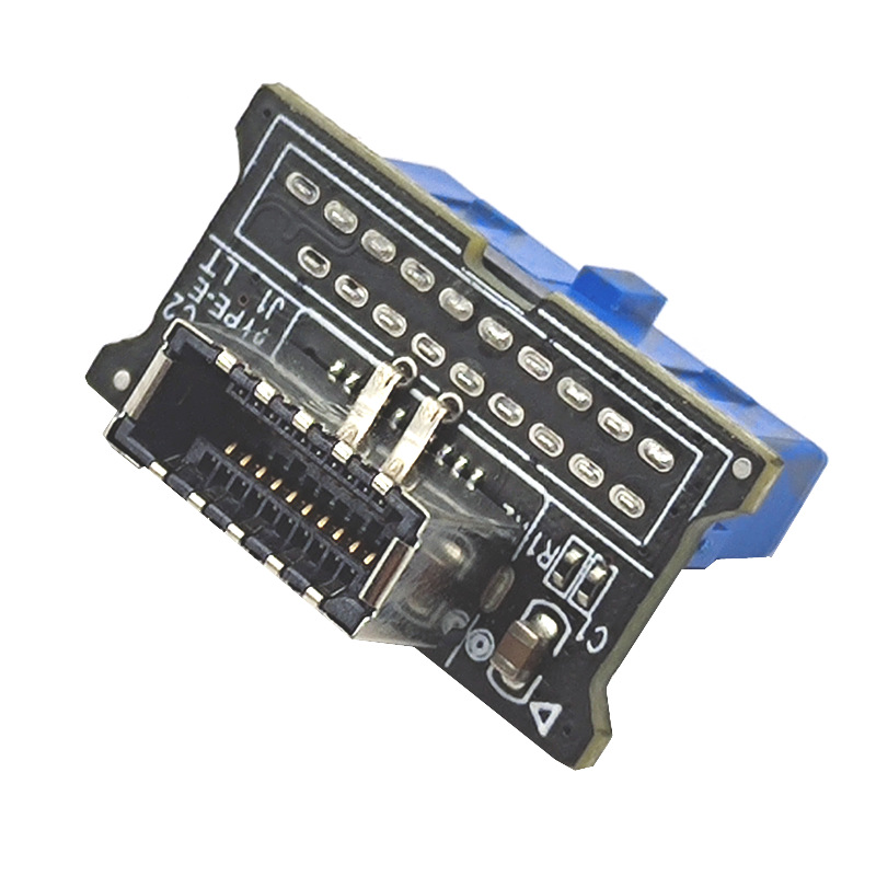 USB3.0 Передний 19-контактный на TYPE-C 3,1 TYPE-E Адаптер 20-9-контактная карта расширения A- KEY
