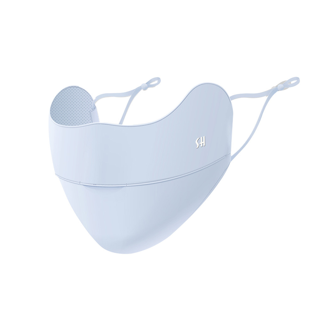 Women's Sun Protection Mask. Face Shield. Protects Corner of Eyes. Shades from Ultraviolet Rays. Dust - proof and Breathable. Ear - loop Style. Anti - fogging.