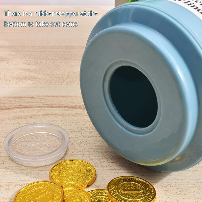 Creative home decoration simulation gas cylinder piggy bank children's plastic piggy bank advertising promotional gifts in stock