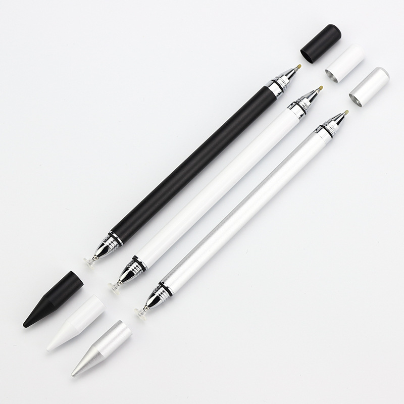 Disc writing two-in-One Touch touch touch pen capacitive screen for Apple Android dual-use handwriting metal capacitive pen