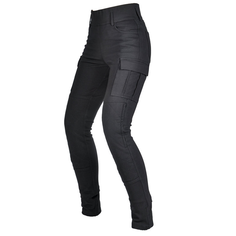VOLERO motorcycle riding pants female knight multi-bag casual retro anti-drop anti-tear wear biker pants