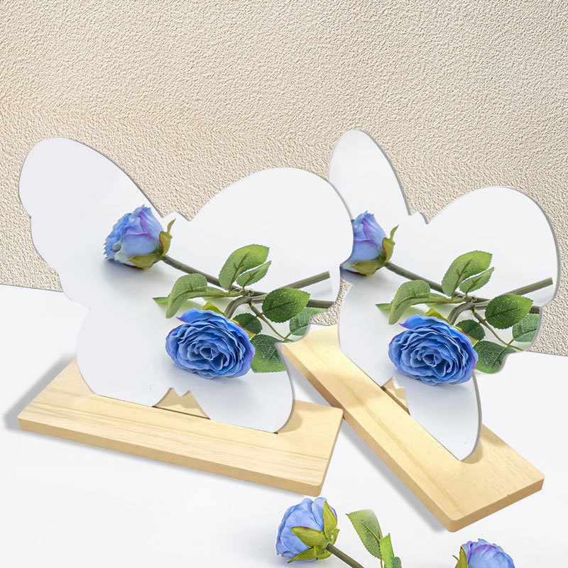 Factory supply a variety of irregular lenses ins shaped makeup mirror diy dressing mirror acrylic mirror wholesale