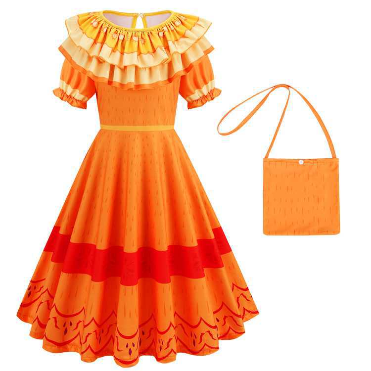 2022 Magic Full House Isabella Mirabel Pepa Mareg Kids Dress cosplay Costume