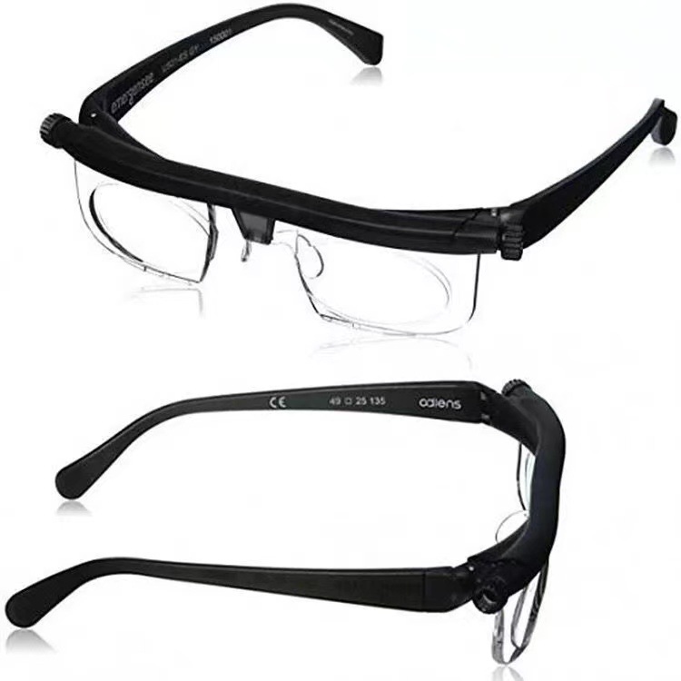 Adjustable focus sight glasses zoom reading glasses magnifying glass universal glasses factory direct sales