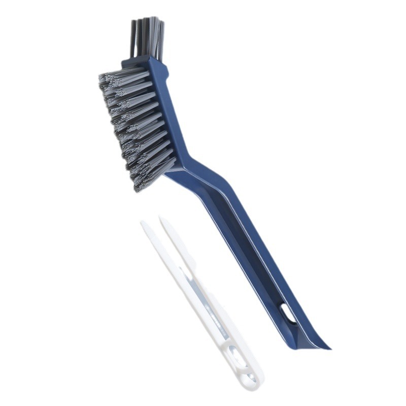 Three-in-one plastic bathroom floor brush gap brush floor joint brush cleaning brush bathroom cleaning bristle gap floor brush