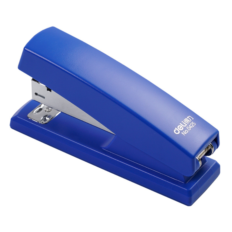 Deli 0425 stapler medium binding 12 large needle can staple 20 pages of student office stationery
