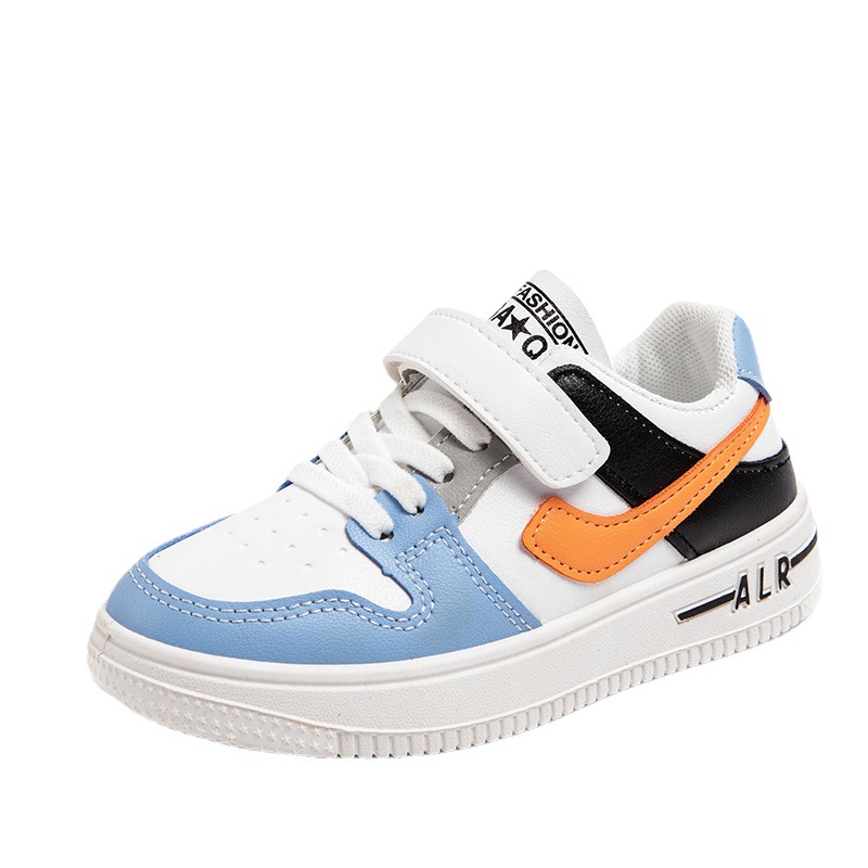 Children's white shoes 2021 Spring and Autumn New girls' board shoes boys sneaker baby soft bottom middle and big children Wholesale