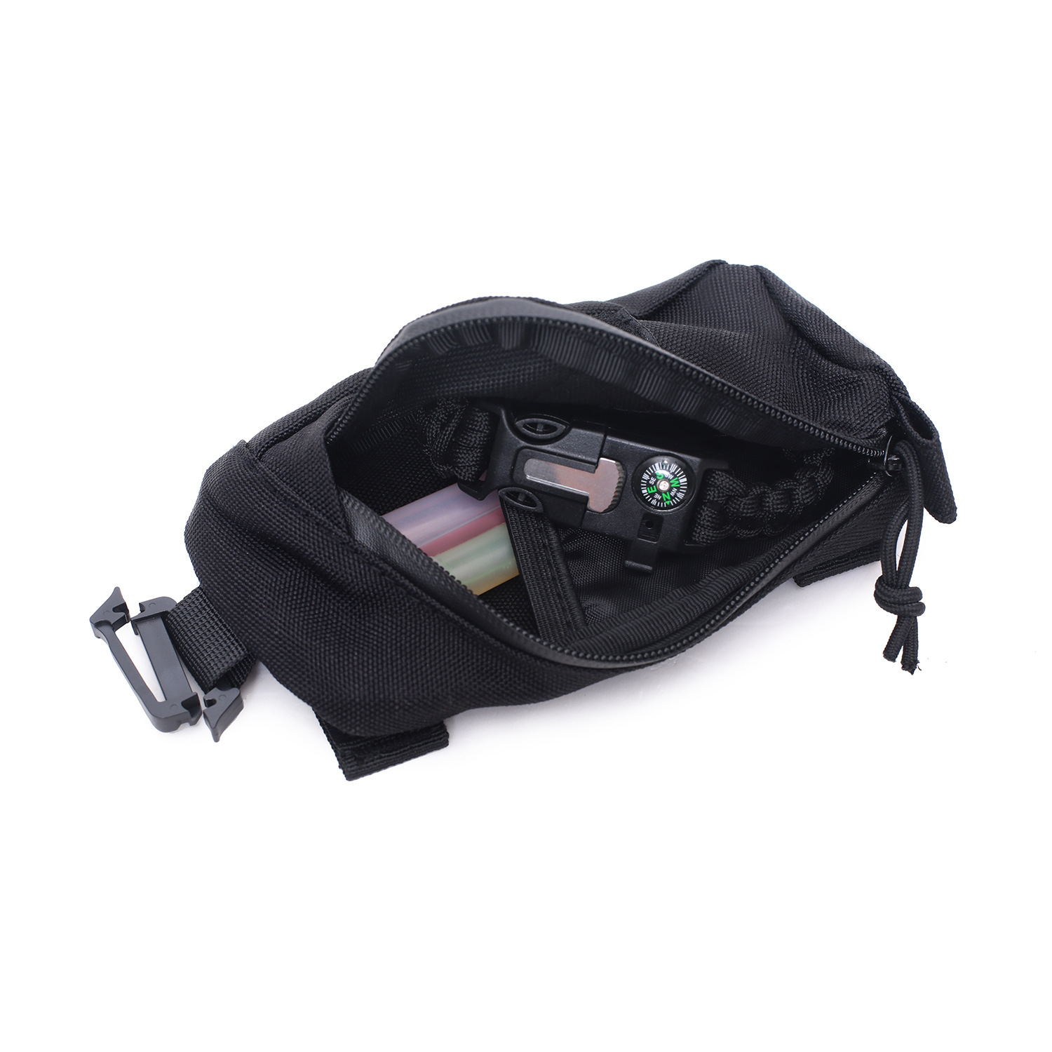 Outdoor Tactical Shoulder Strap Bag Accessory Hanging Bag 900D Nylon EDC Camouflage Missy Medical Bag Molle Storage Bag