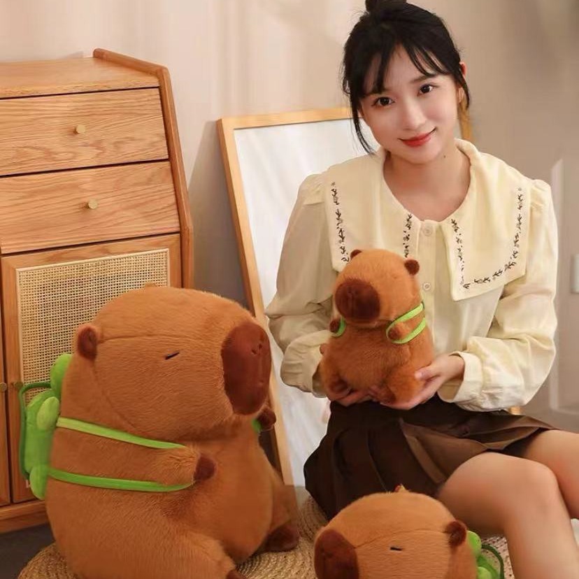 Net red khaki Barra doll plush toy pillow capybara pendant rag doll birthday gift doll female