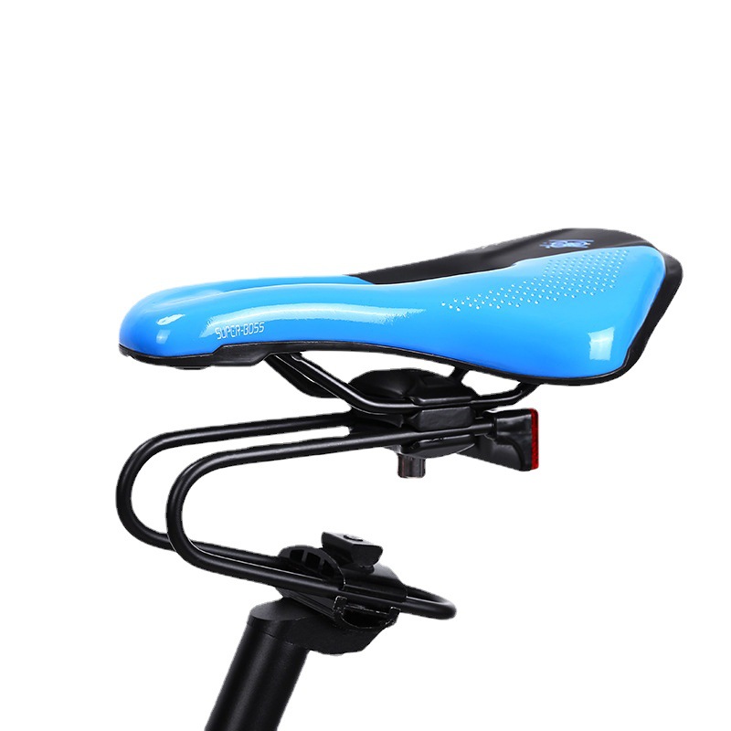 Bicycle cushion comfortable bow seat shock absorber height increasing device mountain bike off-road vehicle saddle cushion shock absorber