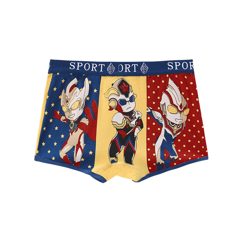 Boys' Underwear Cotton Children's Breathable Four-Corner Underwear Boys' Boxer Altman Children's Underwear Big Children Category A